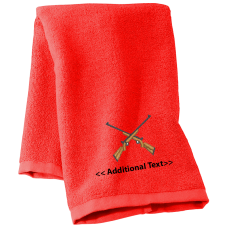 Personalised Rifles Military Towels Terry Cotton Towel